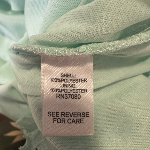 Cato Mint Lace Sleeveless Top - Picture 4 of 6